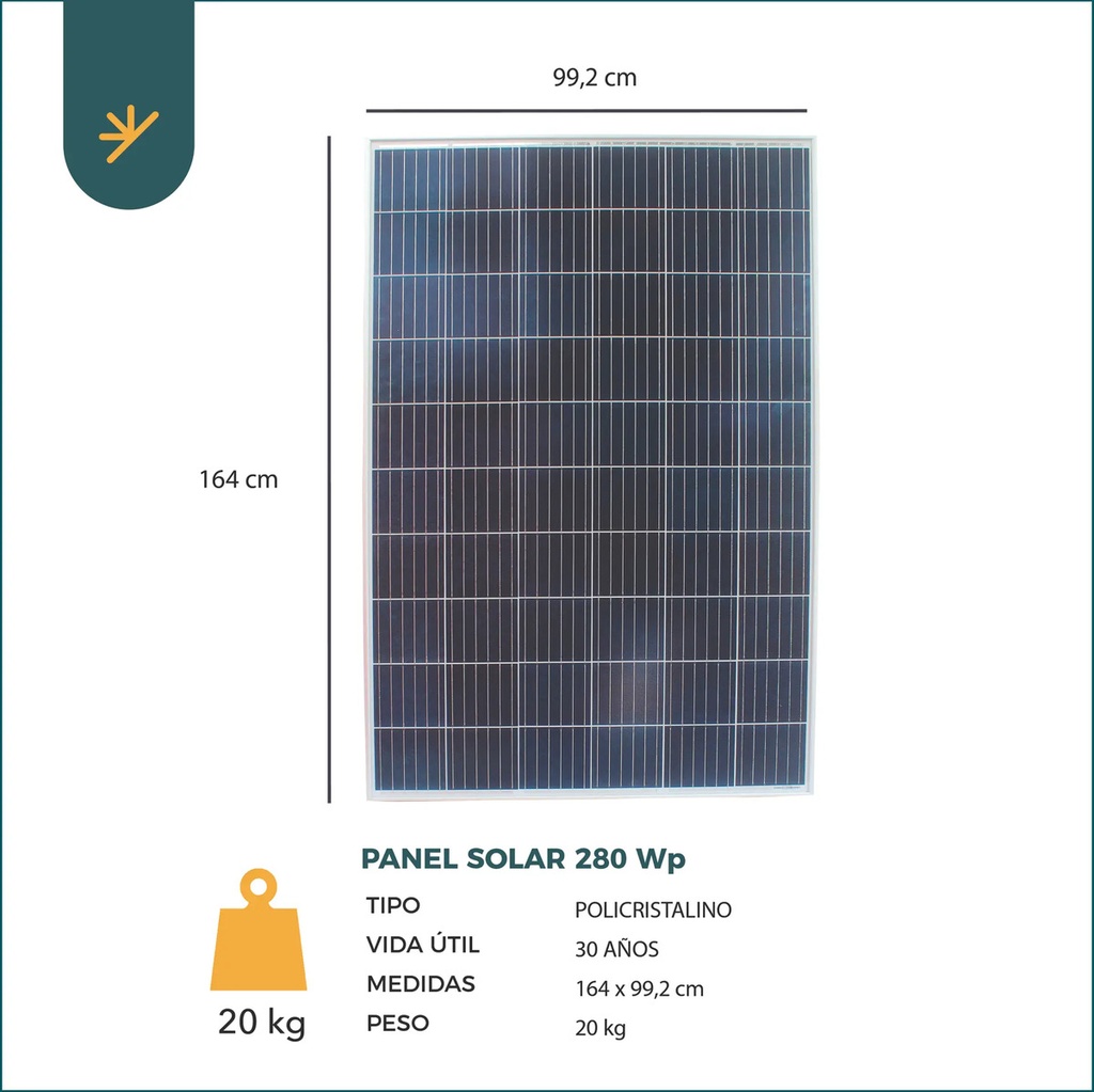 Kit Solar Off Grid 3000w Bateria Agm Policristalino Casas