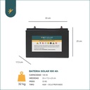 Kit Solar Off Grid 3000w Bateria Agm Policristalino Casas