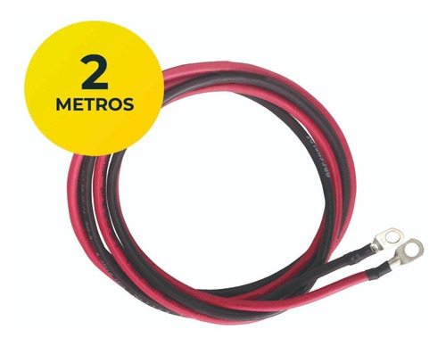 Cable Baterias 2 x 1 x 16mm x 2m C/Terminal