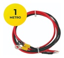 Cable Baterias 2 x 1 x 4mm x 1m C/Terminal