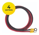Cable Baterias 2 x 1 x 10mm x 4m C/Terminal
